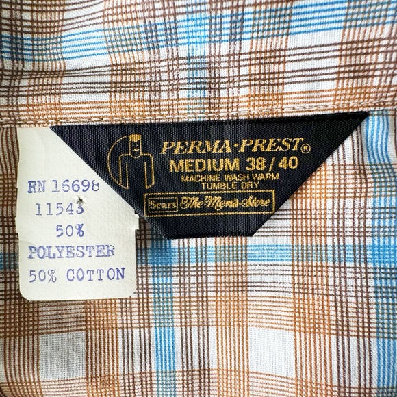 Sears Vintage Perma Prest Plaid Pajama Set - NWOT |
MEDIUM - Picture 7 of 10